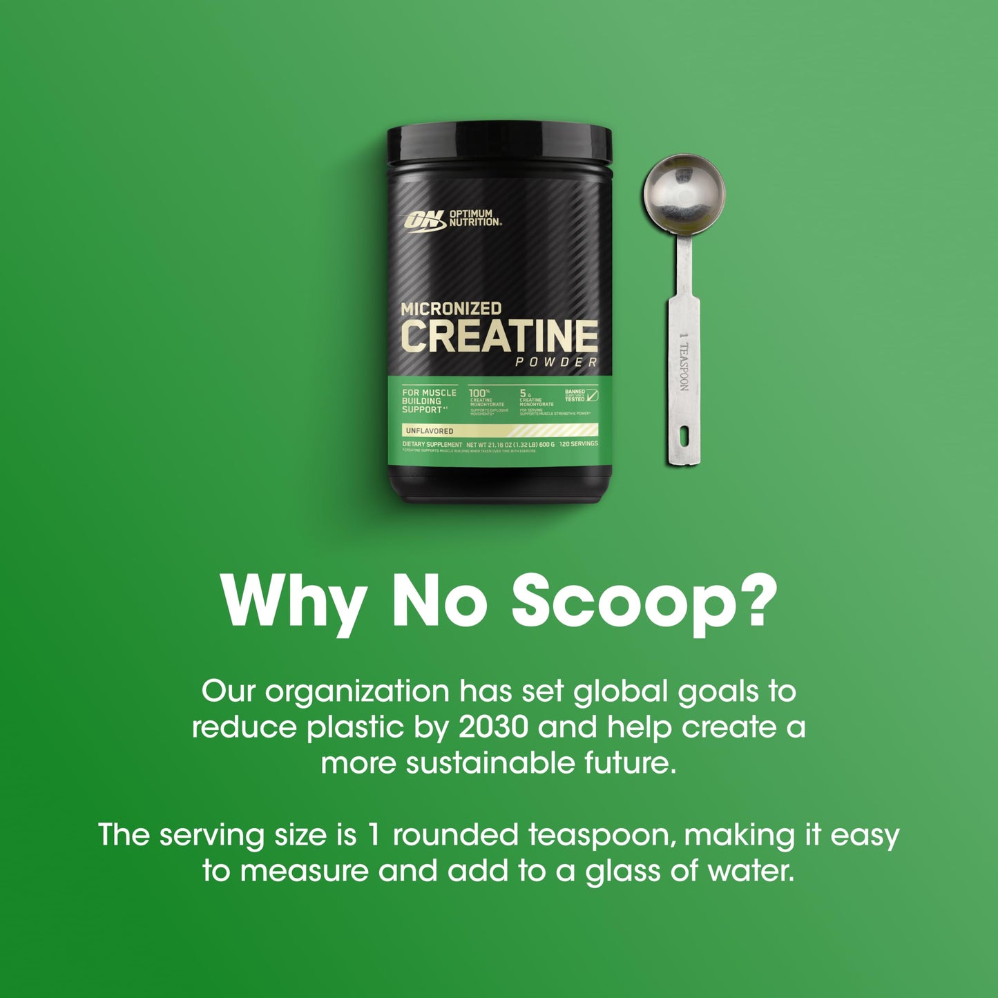 Optimum Nutrition Micronized Creatine Monohydrate Powder, Unflavored, 60 Servings, 300 Grams (Packaging May Vary) - My Store