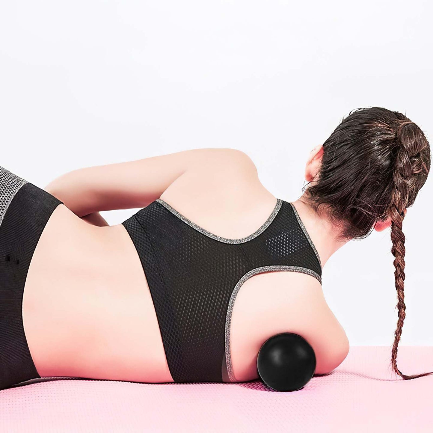 WOVTE Massage Lacrosse Ball for Sore Muscles, Shoulders, Neck, Back, Foot, Body, Deep Tissue, Trigger Point, Muscle Knots, Yoga and Myofascial Release (Blue) - My Store