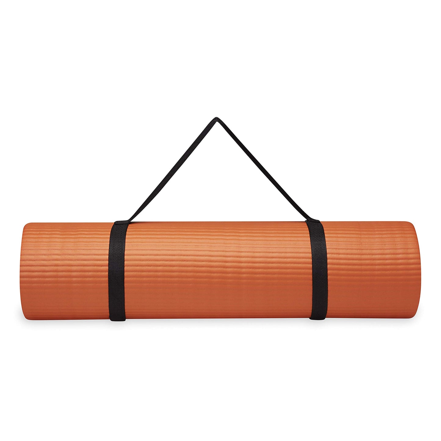 Gaiam Essentials Thick and Thin Yoga Mat Fitness & Exercise Mat with Easy-Cinch Carrier Strap - My Store
