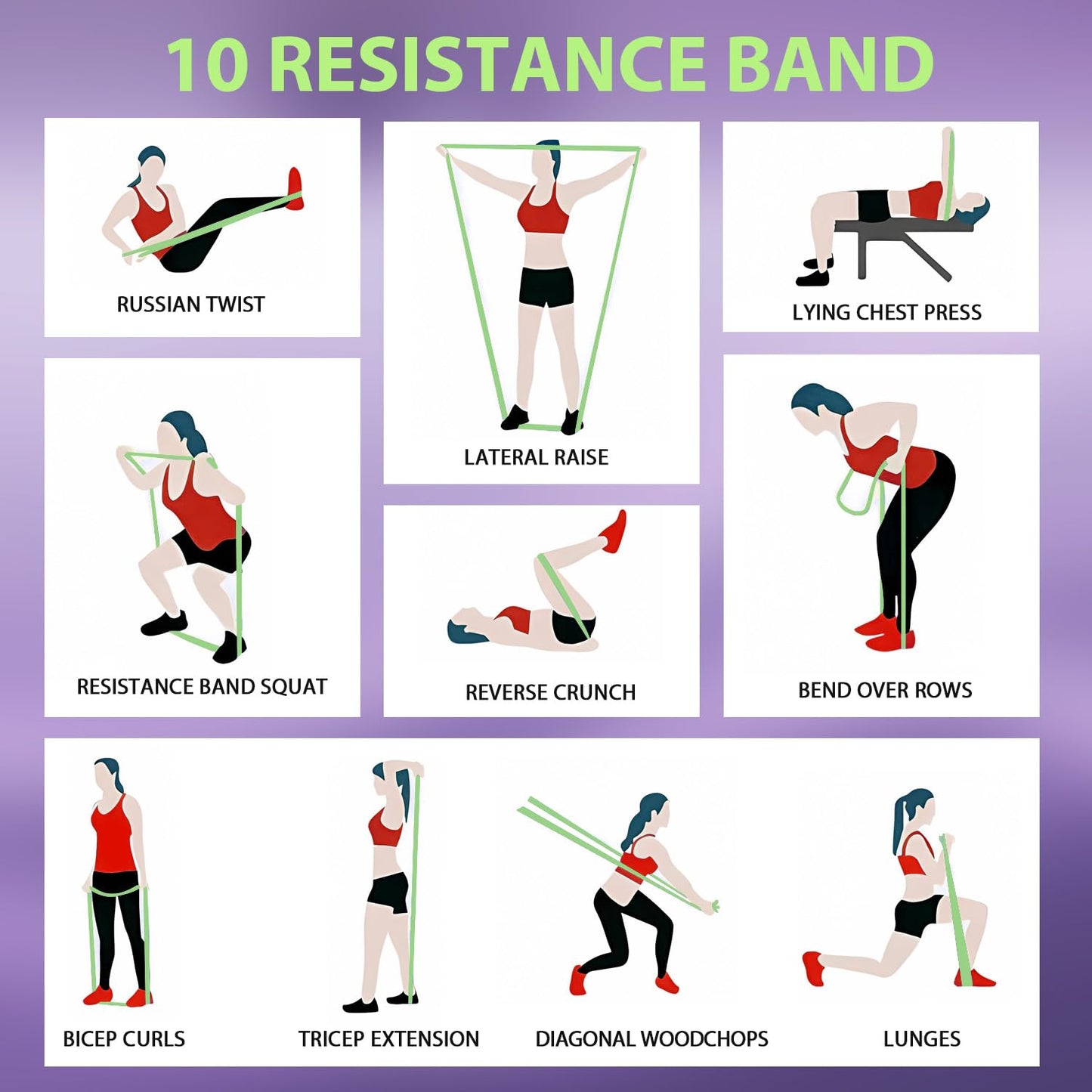 LEEKEY Resistance Bands Set for Pull-Up Assistance & Full-Body Training, Multi-Level Exercise Bands with Bag for Home Workouts, Physical Therapy, Strength Training (Men/Women) - My Store