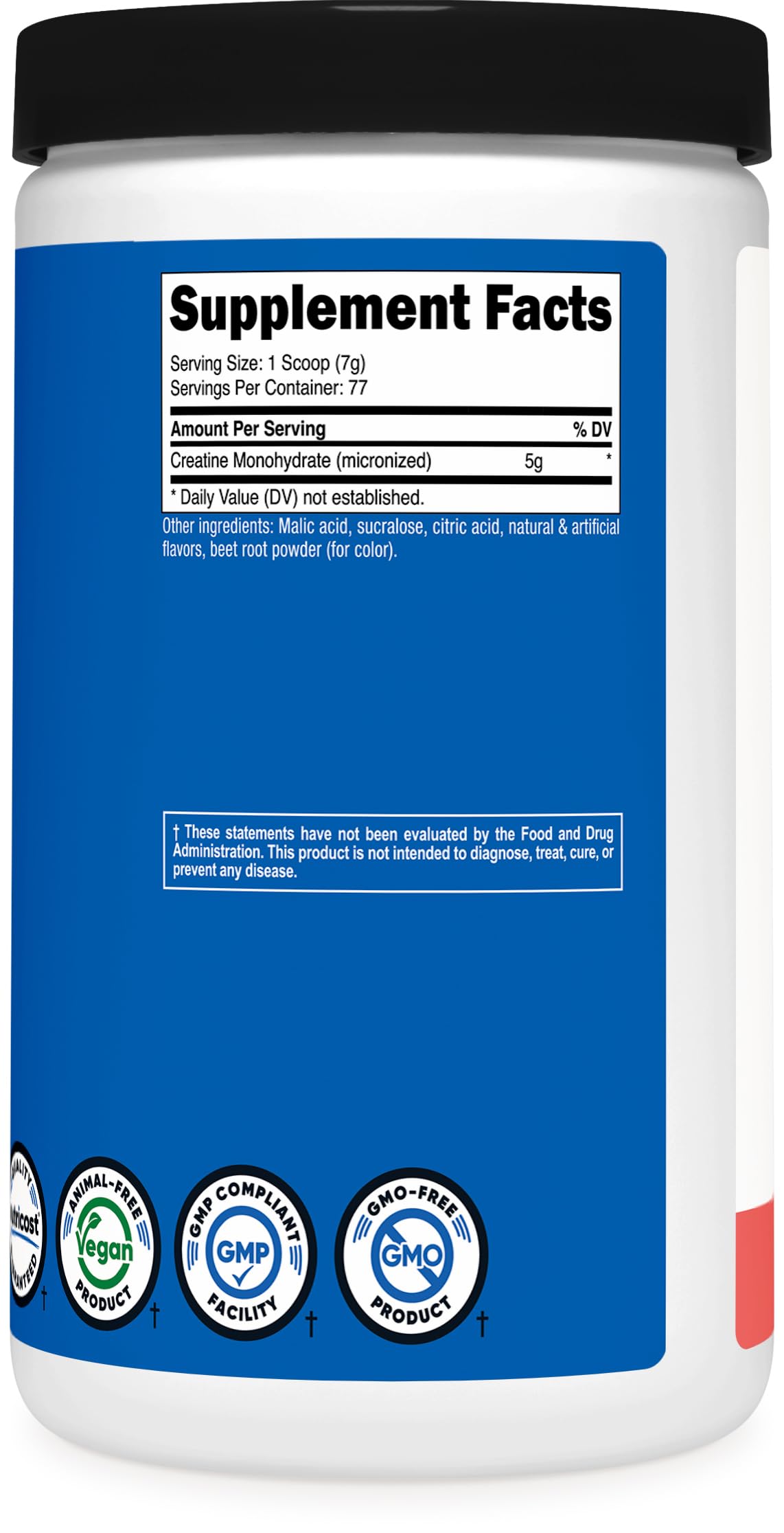 Nutricost Creatine Monohydrate Micronized Powder 500G, 5000mg Per Serv (5g) - 100 Servings, 17.9 Oz - My Store