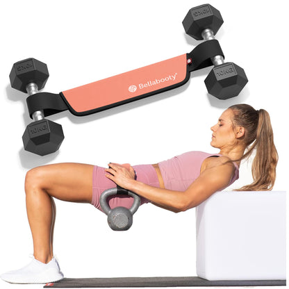 Bellabooty OG Belt - Bellabooty Exercise Hip Thrust Belt – For Dumbbells, Kettlebells, and Plates – Slip-Resistant Padding for Hip Protection – Perfect for Gym, Home, and On-the-Go Workouts