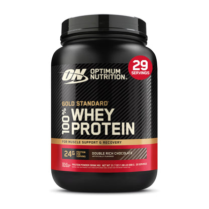 Optimum Nutrition Gold Standard 100% Whey Protein Powder, Double Rich Chocolate, 5 Pound (Packaging May Vary) - My Store
