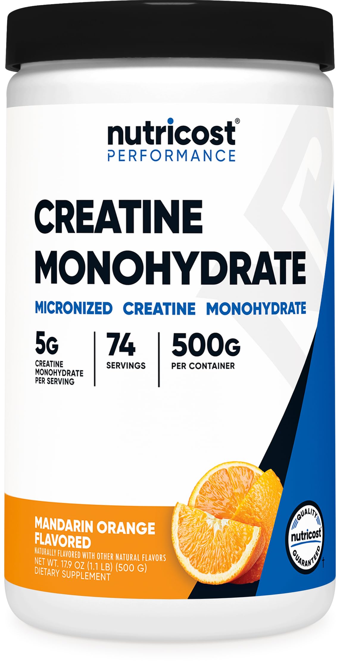 Nutricost Creatine Monohydrate Micronized Powder 500G, 5000mg Per Serv (5g) - 100 Servings, 17.9 Oz - My Store