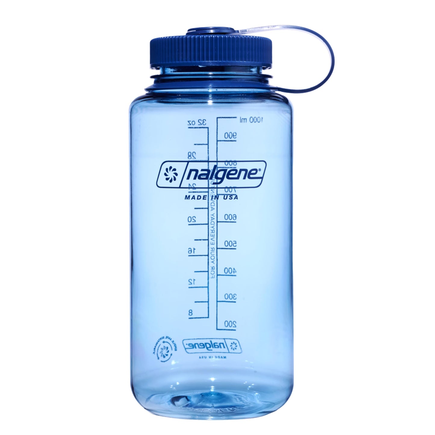 Nalgene Sustain Tritan BPA-Free Water Bottle Made with Material Derived From 50% Plastic Waste (using ISCC certified mass balance), 32 OZ, Wide Mouth - My Store