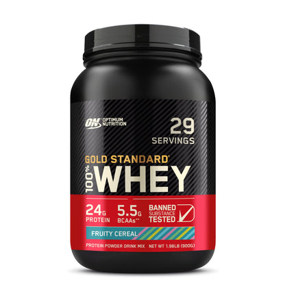 Optimum Nutrition Gold Standard 100% Whey Protein Powder, Double Rich Chocolate, 5 Pound (Packaging May Vary) - My Store