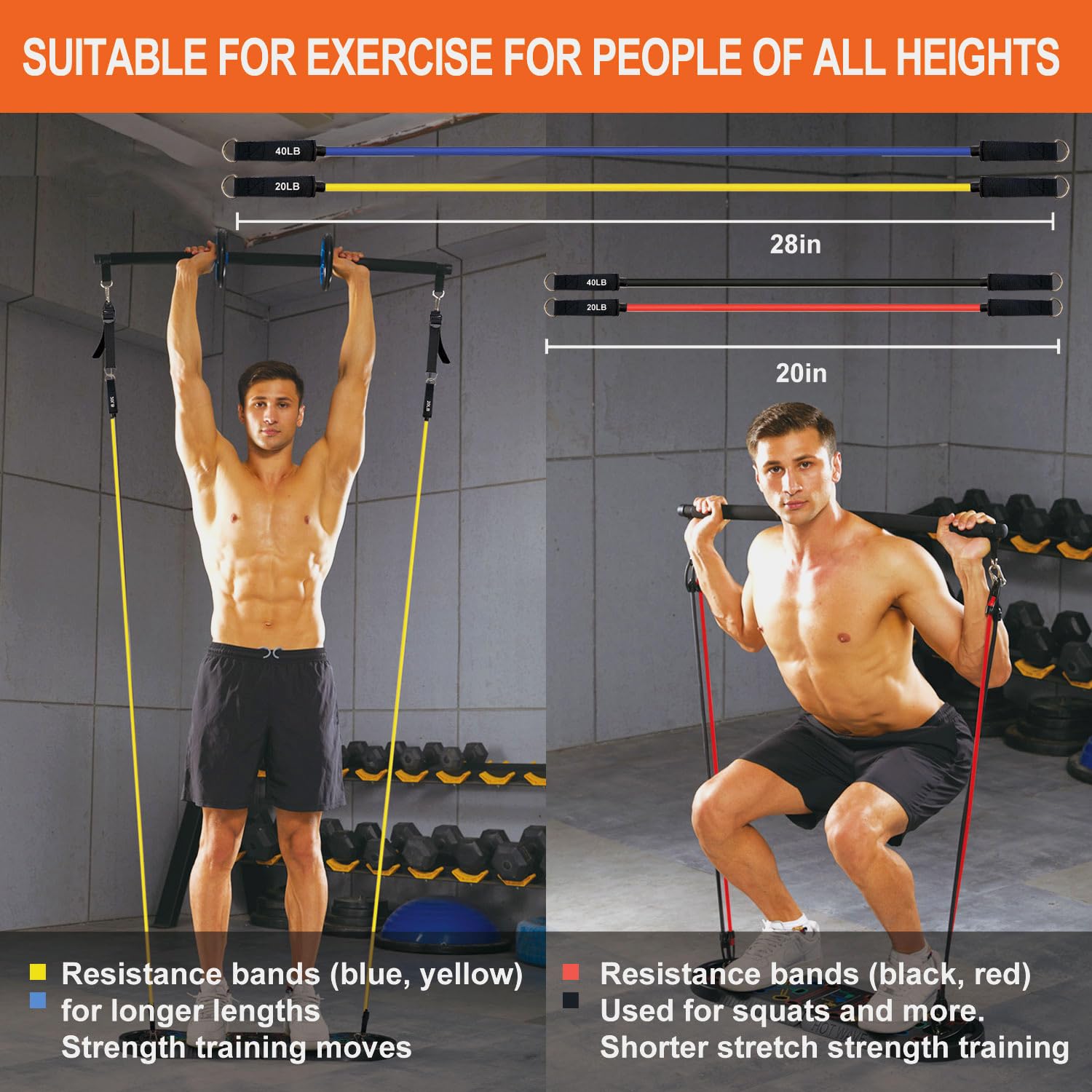 HOTWAVE Push Up Board Fitness, Portable Foldable 20 in 1 Push Up Bar at Home Gym, Pushup Handles for Floor. Professional Strength Training Equipment For Man and Women,Patent Pending - My Store