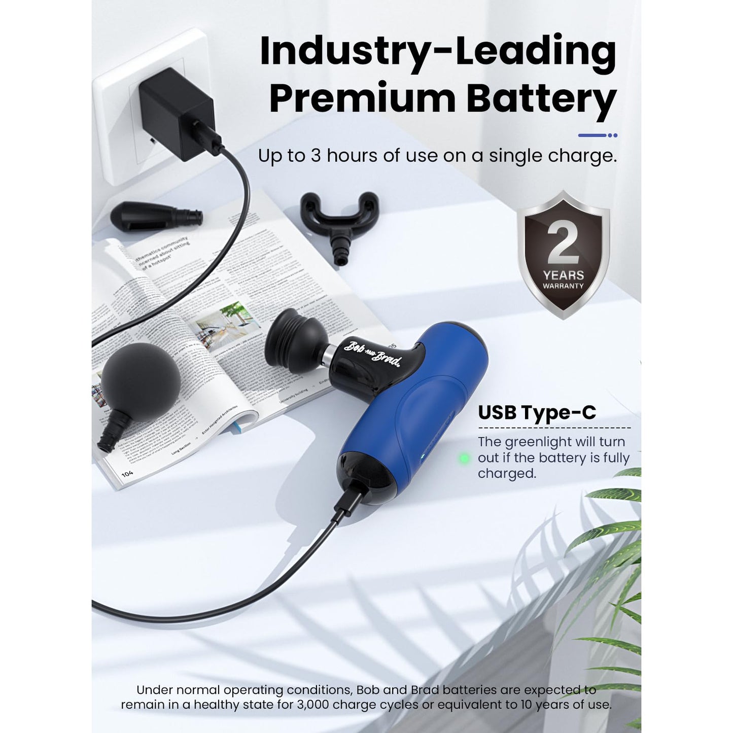 BOB AND BRAD Q2 Pro Mini Massage Gun with Heat and Cold Head,Pocket-Sized Deep Tissue Massager Gun,Portable Percussion Muscle Massager Gun, Ultra Small&Quiet Muscle Massage Gun - My Store