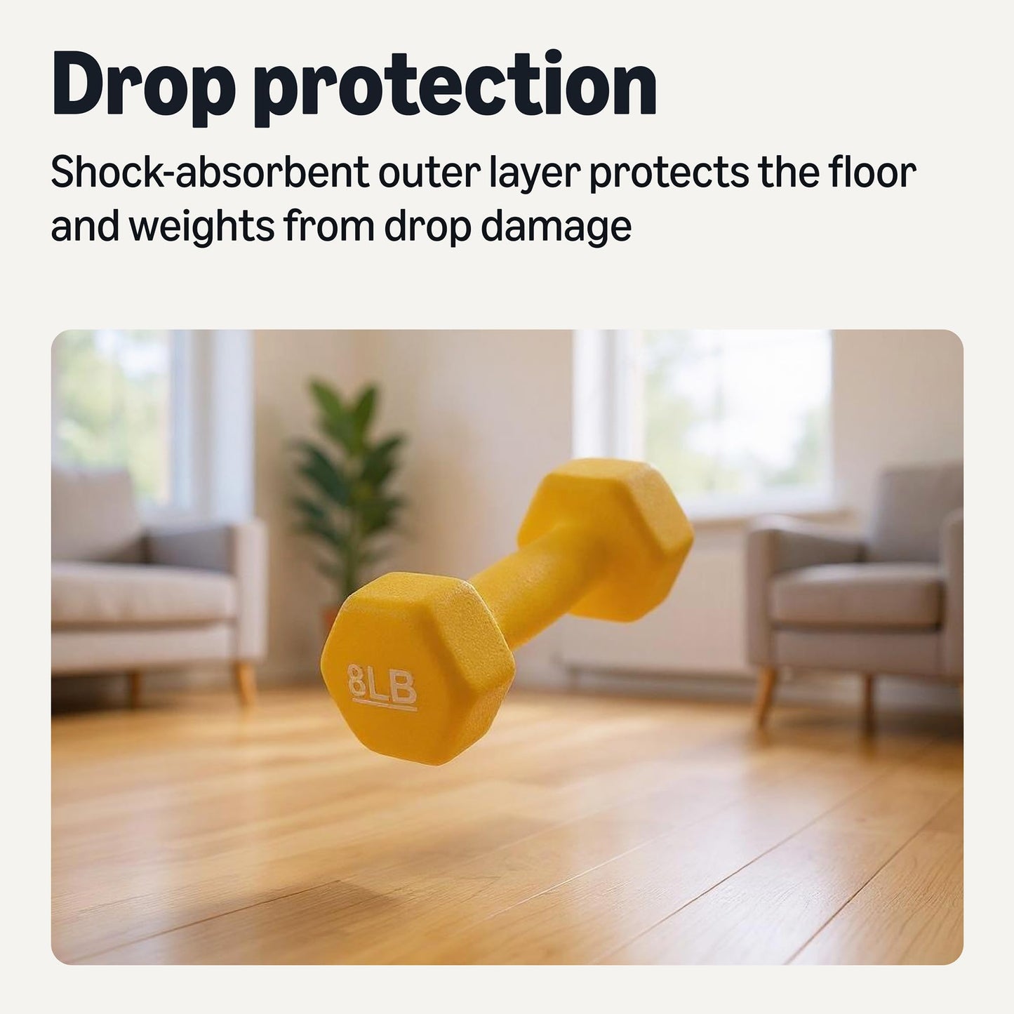 Amazon Basics Neoprene Dumbbell Hand Weights for Exercise and Muscle Toning - My Store