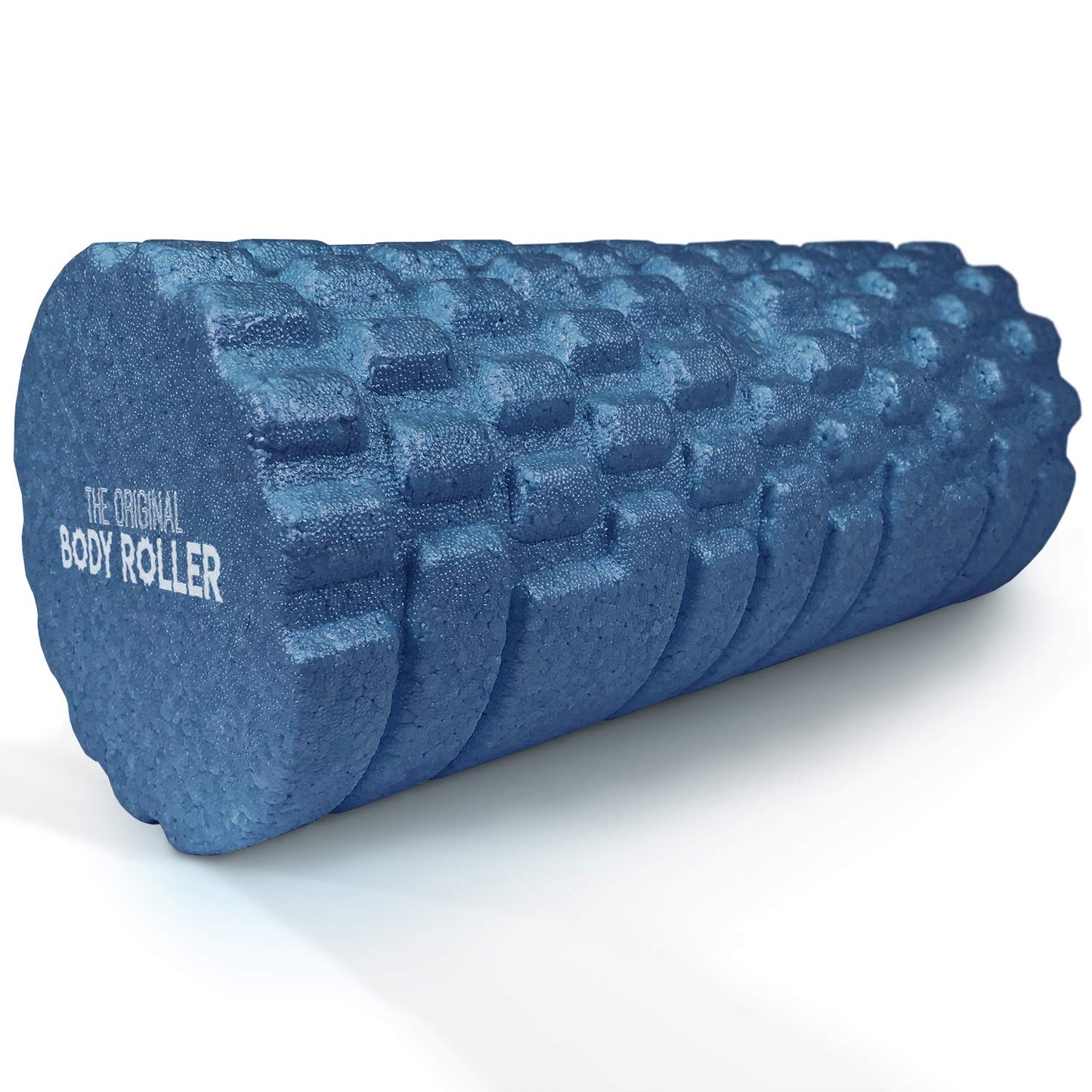 High Density Foam Roller Massager for Deep Tissue Massage of The Back and Leg Muscles - Self Myofascial Release of Painful Trigger Point Muscle Adhesions - 13" Blue - My Store