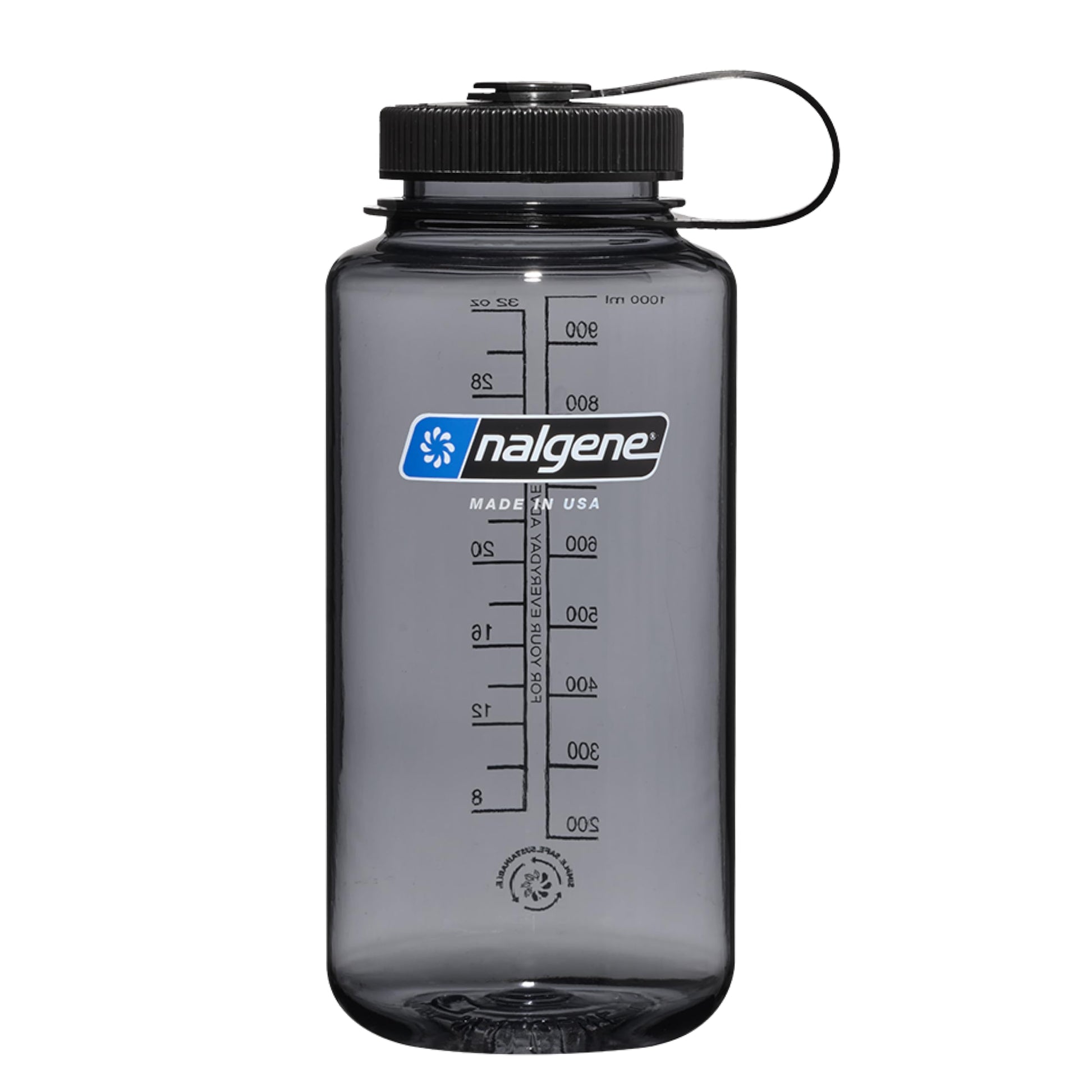 Nalgene Sustain Tritan BPA-Free Water Bottle Made with Material Derived From 50% Plastic Waste (using ISCC certified mass balance), 32 OZ, Wide Mouth - My Store