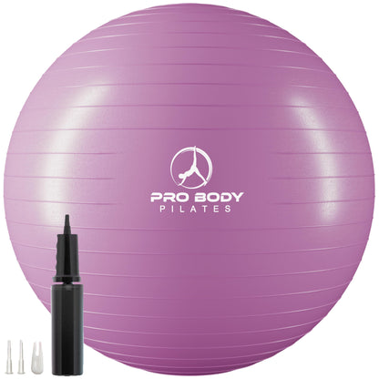 ProBody Pilates Exercise Ball - Multiple Sizes Gym Grade Balance Ball for Fitness, Yoga, Workout, Pregnancy & Physical Therapy - My Store