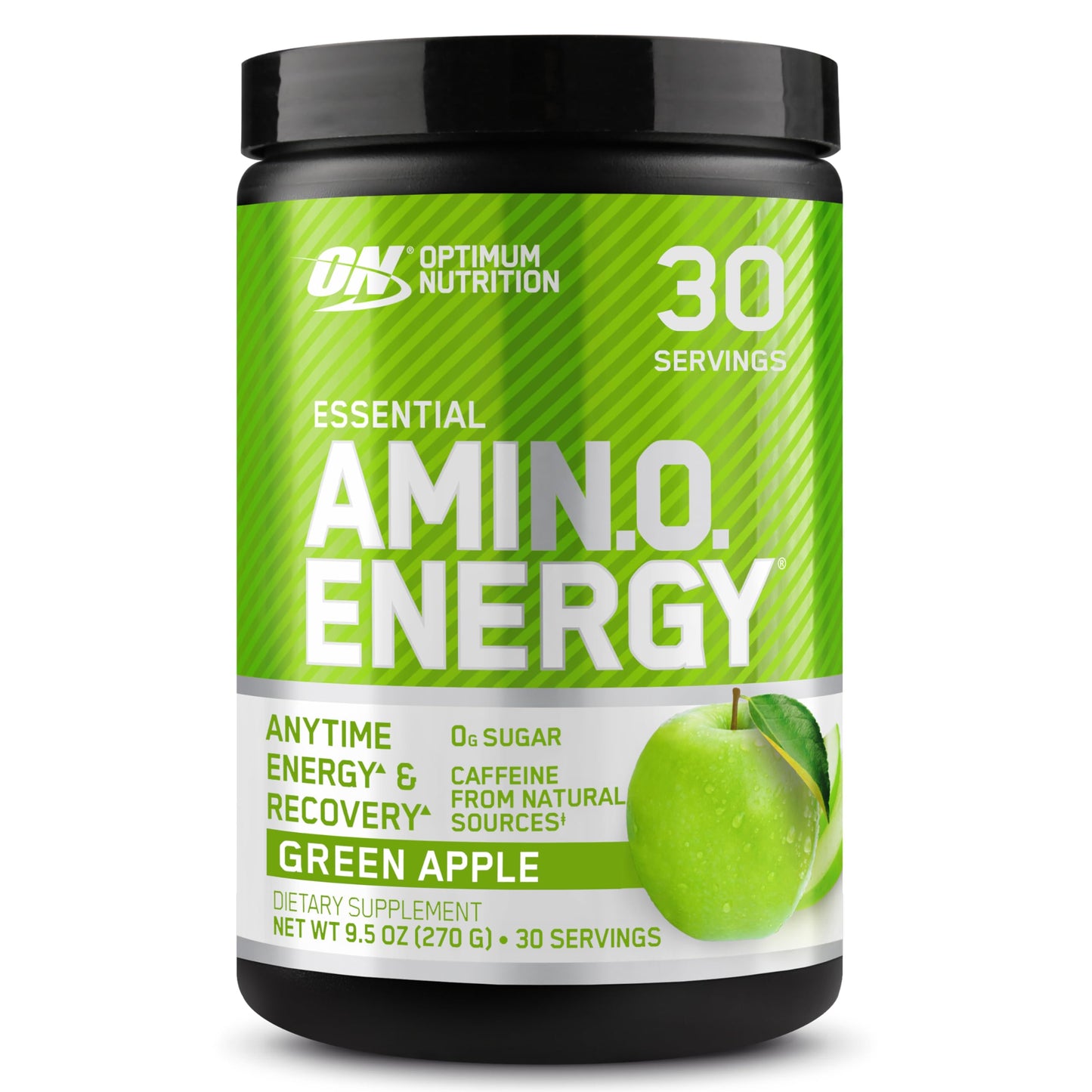 Optimum Nutrition Amino Energy - Pre Workout with Green Tea, BCAA, Amino Acids, Keto Friendly, Green Coffee Extract, Energy Powder - Concord Grape, 65 Servings (Packaging May Vary)