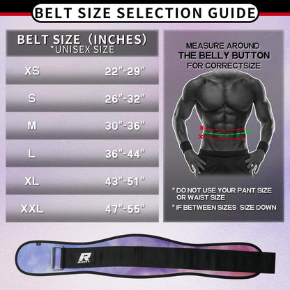 RitFit Weight Lifting Belt - Great for Squats, Lunges, Deadlift, Thrusters - Men and Women - 6 Inch Black/Camouflage - My Store