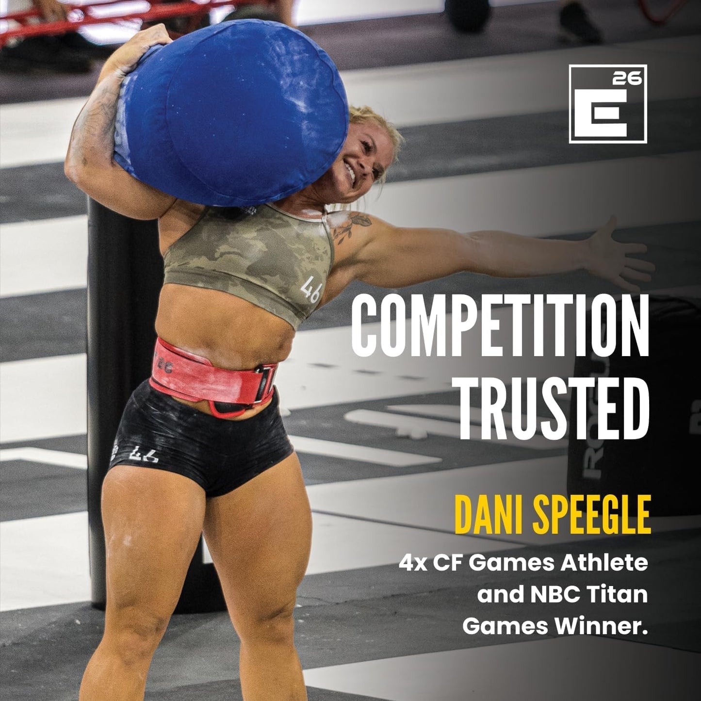 Element 26 Self-Locking Weight Lifting Belt - Premium Weightlifting Belt for Serious Functional Fitness and Olympic Lifting Athletes - Lifting Support for Men and Women - Deadlift Training Belt - My Store