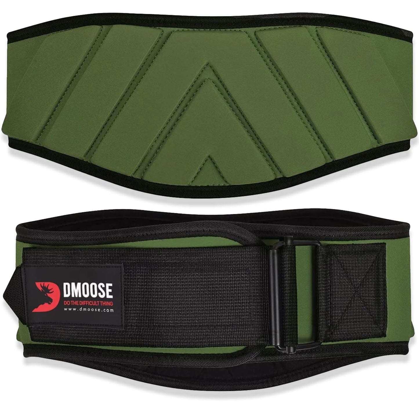 DMoose Fitness Weight Lifting Belt for Squats, Deadlift & Intense Workout - 6" Adjustable Fit Auto Lock Weightlifting Belt for Men & Women - Neoprene Gym Belts for Stability & Lumbar Back Support - My Store