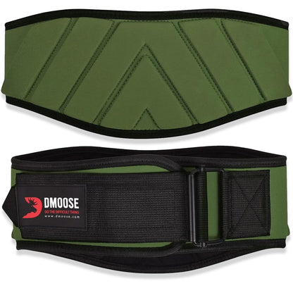 DMoose Fitness Weight Lifting Belt for Squats, Deadlift & Intense Workout - 6" Adjustable Fit Auto Lock Weightlifting Belt for Men & Women - Neoprene Gym Belts for Stability & Lumbar Back Support - My Store