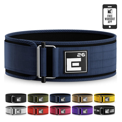 Element 26 Self-Locking Weight Lifting Belt - Premium Weightlifting Belt for Serious Functional Fitness and Olympic Lifting Athletes - Lifting Support for Men and Women - Deadlift Training Belt - My Store