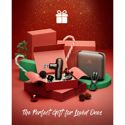 BOB AND BRAD Q2 Pro Mini Massage Gun with Heat and Cold Head,Pocket-Sized Deep Tissue Massager Gun,Portable Percussion Muscle Massager Gun, Ultra Small&Quiet Muscle Massage Gun - My Store