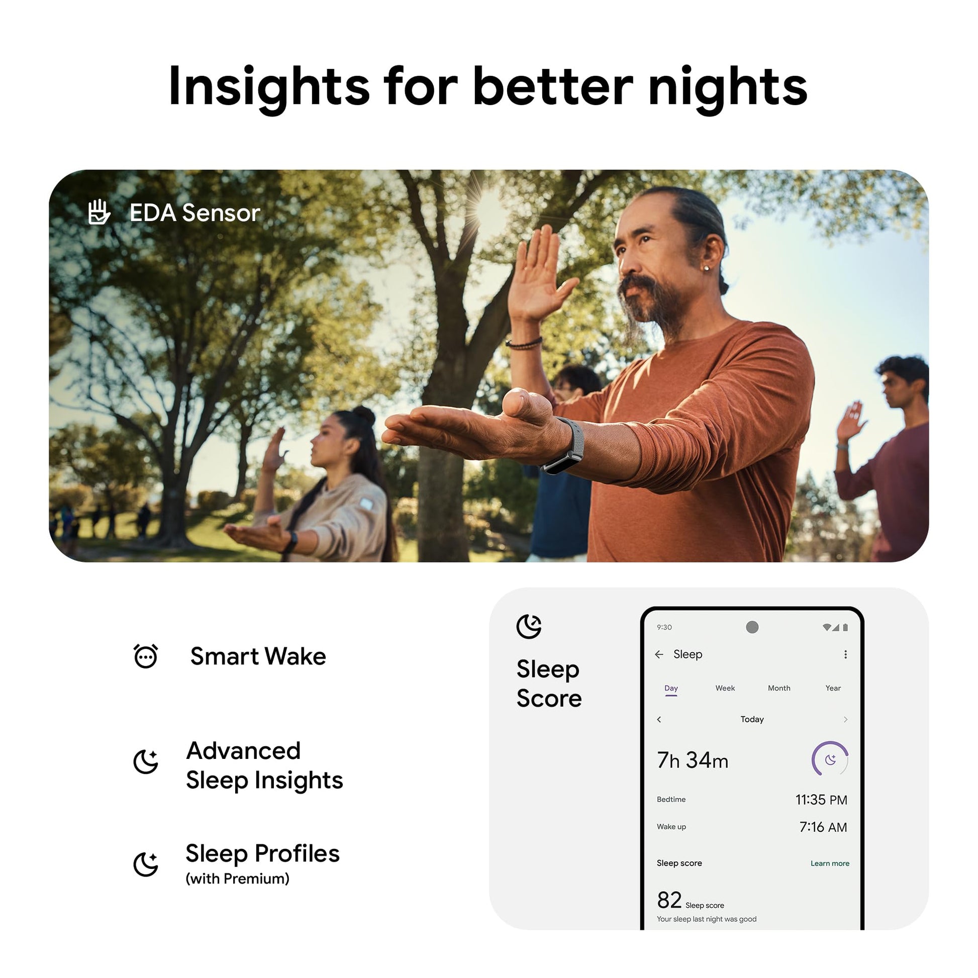 Fitbit Charge 6 Fitness Tracker with Google apps, Heart Rate on Exercise Equipment, 6-Months Premium Membership Included, GPS, Health Tools and More, Obsidian/Black, One Size (S & L Bands Included) - My Store
