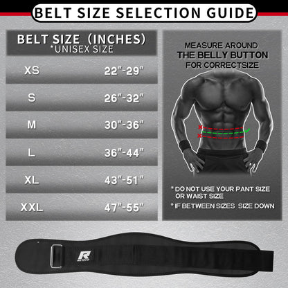 RitFit Weight Lifting Belt - Great for Squats, Lunges, Deadlift, Thrusters - Men and Women - 6 Inch Black/Camouflage - My Store