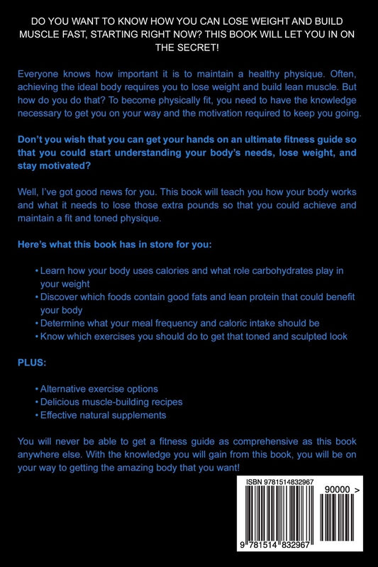 Fitness Nutrition: The Ultimate Fitness Guide: Health, Fitness, Nutrition and Muscle Building - Lose Weight and Build Lean Muscle (Muscle Building Series) - My Store