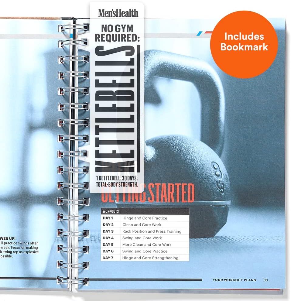 Men's Health No Gym Required: Kettlebells - Achieve A Full Body Transformation When You Use Just One Kettlebell - My Store