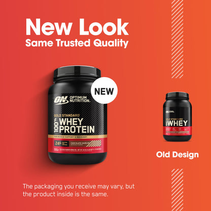 Optimum Nutrition Gold Standard 100% Whey Protein Powder, Double Rich Chocolate, 5 Pound (Packaging May Vary) - My Store