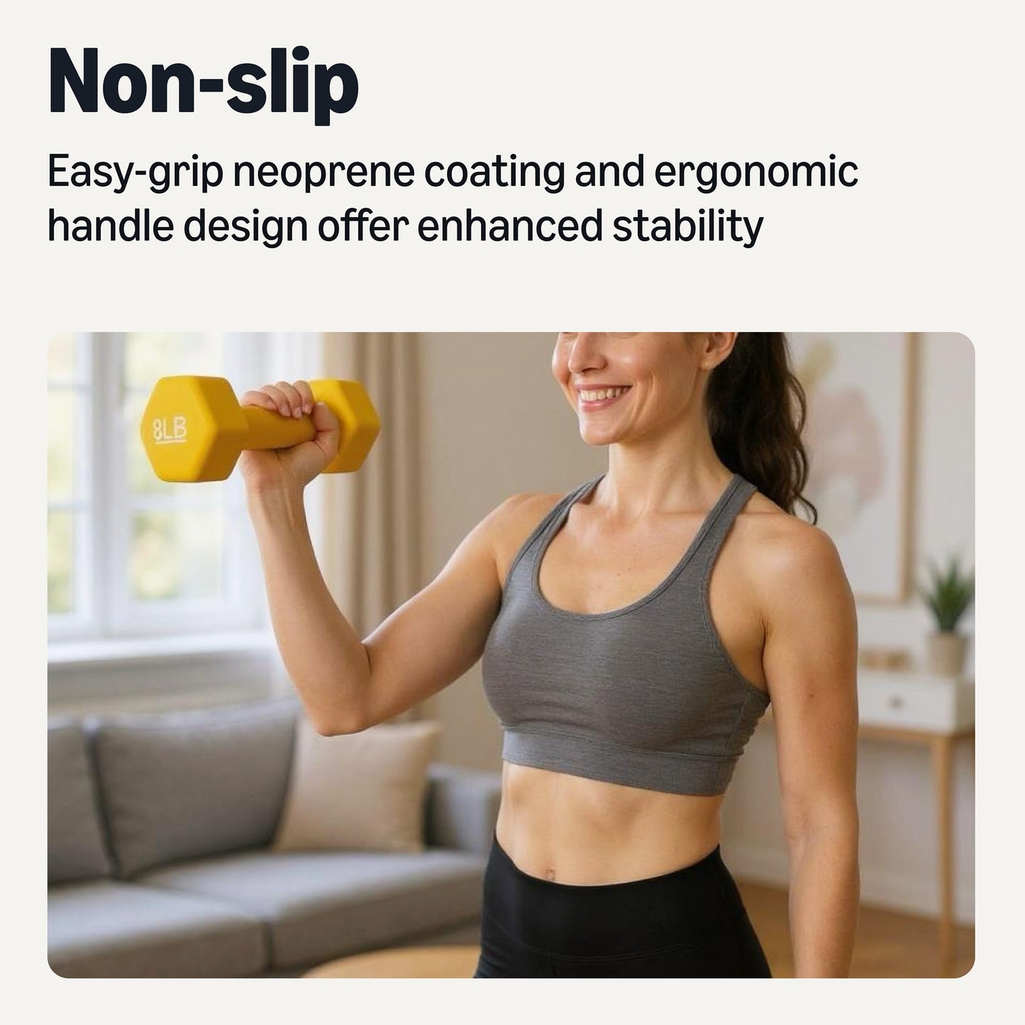 Amazon Basics Neoprene Dumbbell Hand Weights for Exercise and Muscle Toning - My Store