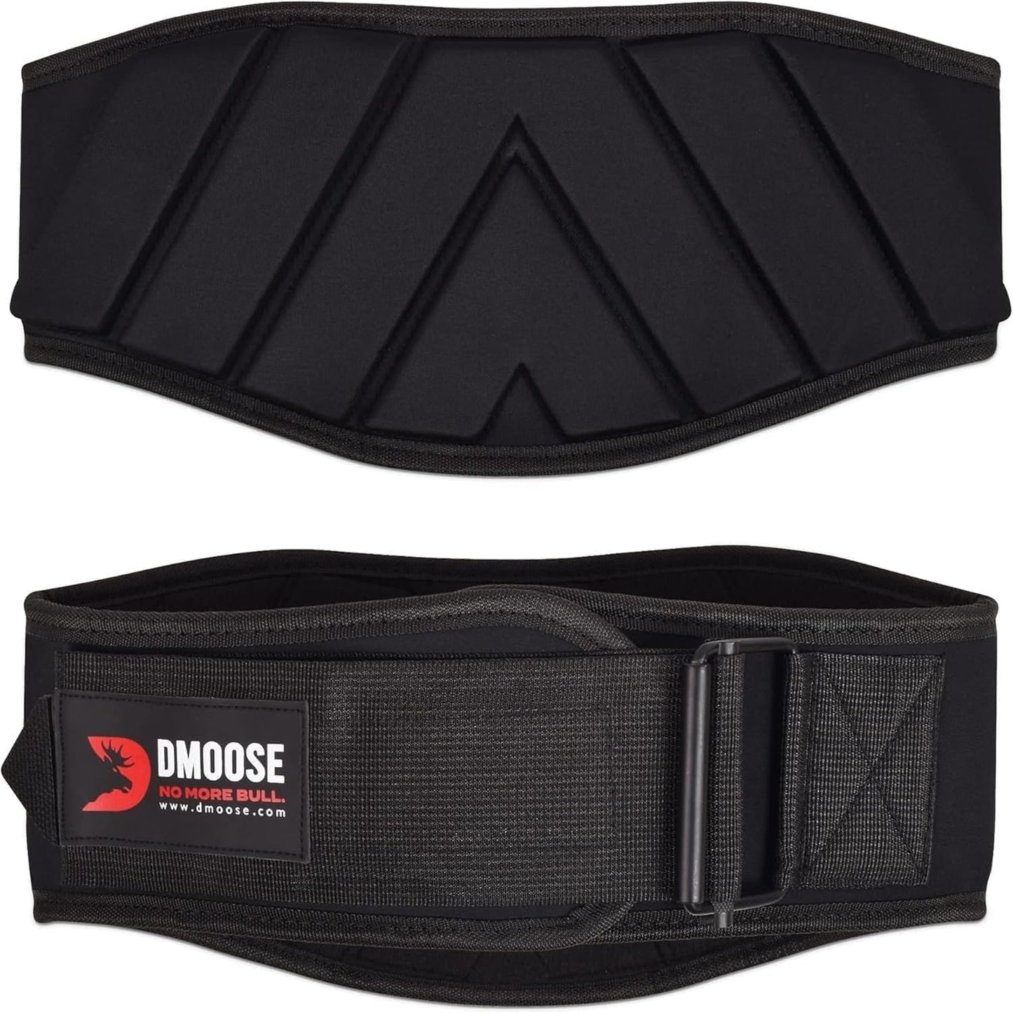 DMoose Fitness Weight Lifting Belt for Squats, Deadlift & Intense Workout - 6" Adjustable Fit Auto Lock Weightlifting Belt for Men & Women - Neoprene Gym Belts for Stability & Lumbar Back Support - My Store