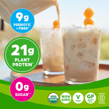 Orgain Organic Vegan Protein Powder, Vanilla Bean - 21g Plant Protein, 4g Prebiotic Fiber, No Lactose Ingredients, No Added Sugar, Non-GMO, For Shakes & Smoothies, 2.03 lb (Packaging May Vary) - My Store