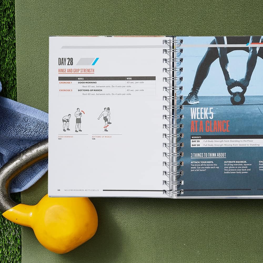 Men's Health No Gym Required: Kettlebells - Achieve A Full Body Transformation When You Use Just One Kettlebell - My Store