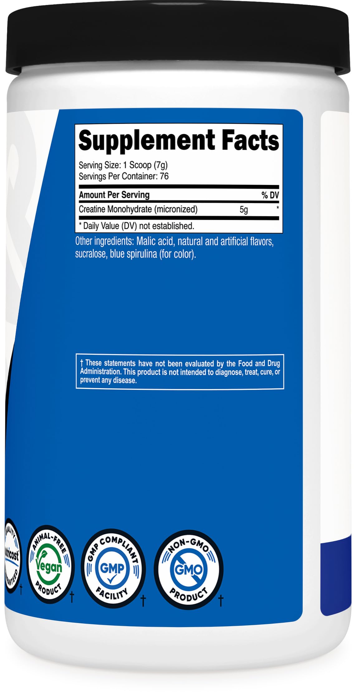 Nutricost Creatine Monohydrate Micronized Powder 500G, 5000mg Per Serv (5g) - 100 Servings, 17.9 Oz - My Store