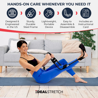 IdealStretch Original – Hamstring Stretcher, Lower Back Stretcher, Hip Stretcher, & Calf Stretcher - Knee Extension & Pain Relief - My Store