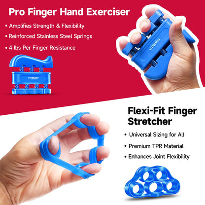 FitBeast Grip Strengthener Forearm Strengthener Hand Grips Strengthener Kit - 5 Pack Adjustable Resistance - My Store