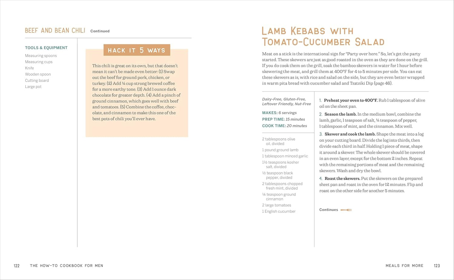 The How-To Cookbook for Men: 100 Easy Recipes to Learn the Basics - My Store