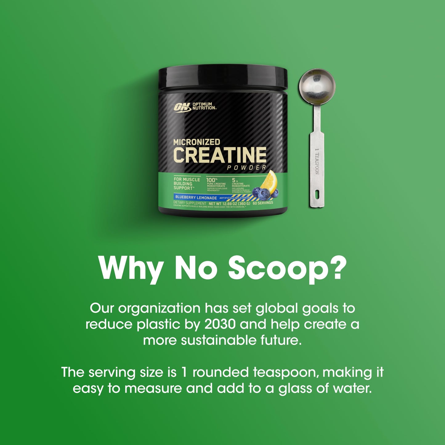 Optimum Nutrition Micronized Creatine Monohydrate Powder, Unflavored, 60 Servings, 300 Grams (Packaging May Vary) - My Store