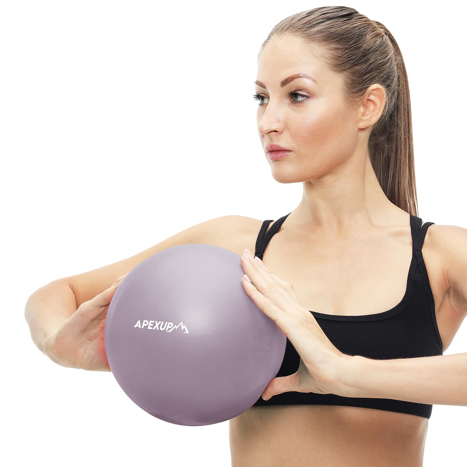 APEXUP Yoga & Pilates Ball - Anti Slip Heavy Duty Gym Ball for Fitness, Balance & Core Workout - My Store