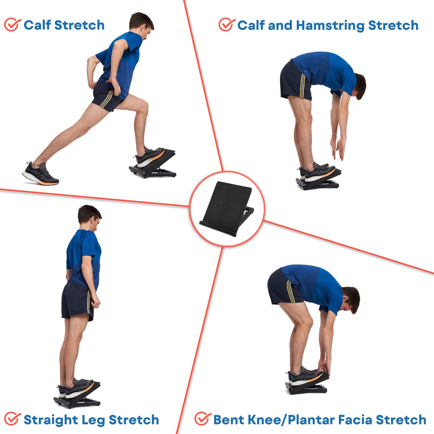 Stretching Strap with Loops - Non Elastic Stretch Band for Physical Therapy, Yoga Strap for Stretching Equipment, Stretch Bands for Exercise and Flexibility - Fascia, Hamstring & Leg Stretcher Belt - My Store