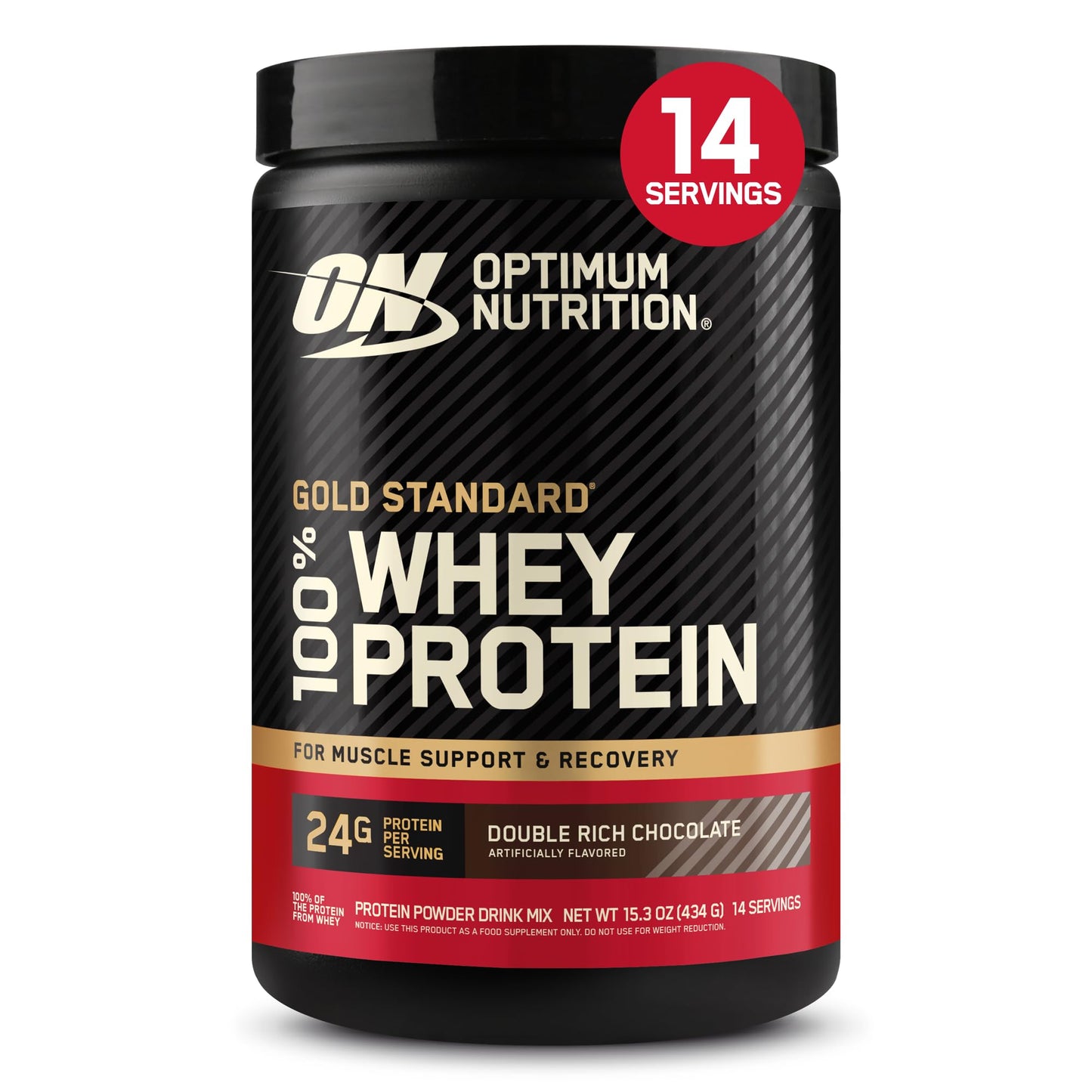 Optimum Nutrition Gold Standard 100% Whey Protein Powder, Double Rich Chocolate, 5 Pound (Packaging May Vary) - My Store