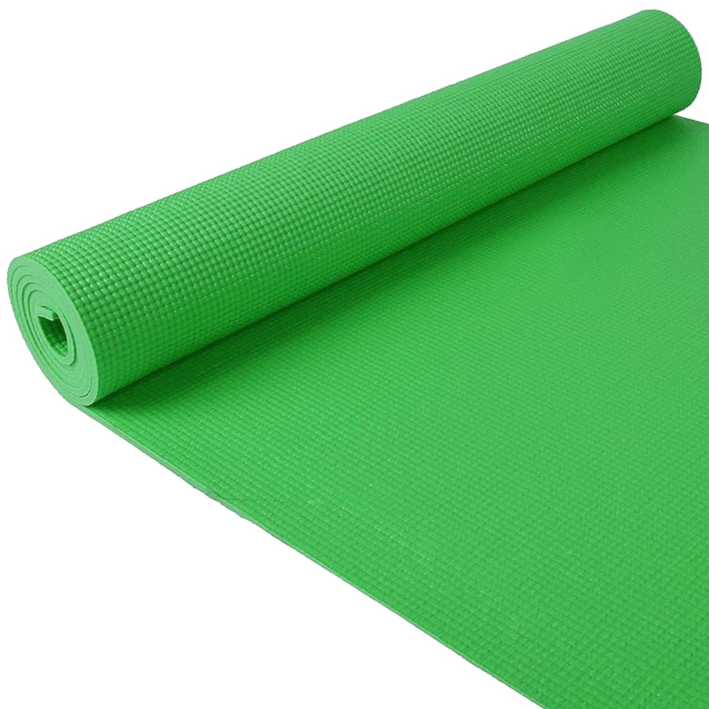 Fitvids All Purpose 1/4-Inch High Density Anti-Tear Exercise Yoga Mat with Carrying Strap, Multiple Colors