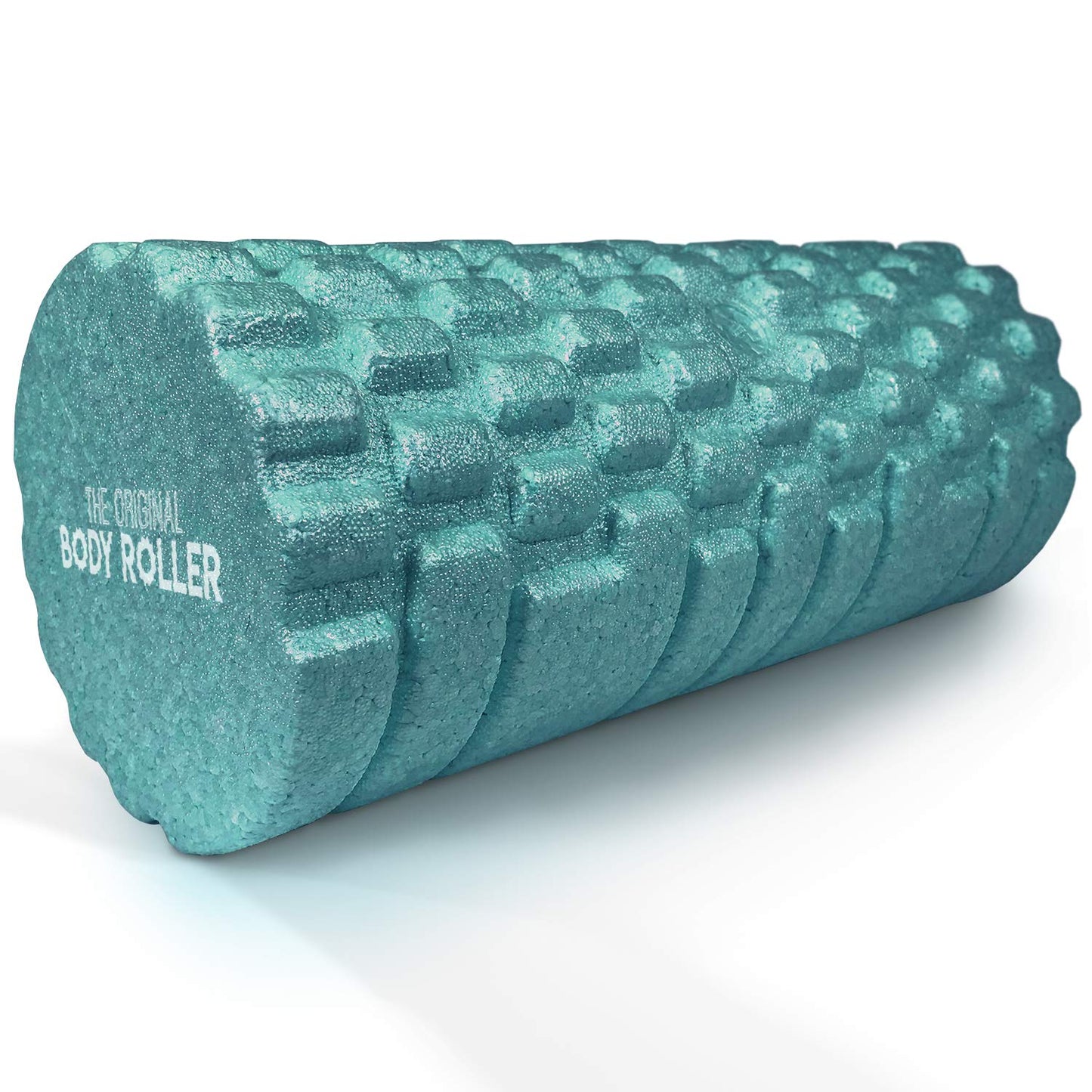 High Density Foam Roller Massager for Deep Tissue Massage of The Back and Leg Muscles - Self Myofascial Release of Painful Trigger Point Muscle Adhesions - 13" Blue - My Store