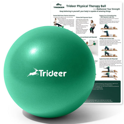 Trideer Exercise Balls Physical Therapy, 9 Inch Pilates Ball Between Knees for Physical Therapy, Mini Exercise Ball - Yoga Ball, Small Workout Balls for Core Strength and Back Support - My Store