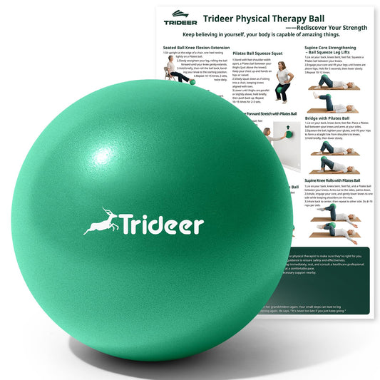 Trideer Exercise Balls Physical Therapy, 9 Inch Pilates Ball Between Knees for Physical Therapy, Mini Exercise Ball - Yoga Ball, Small Workout Balls for Core Strength and Back Support - My Store