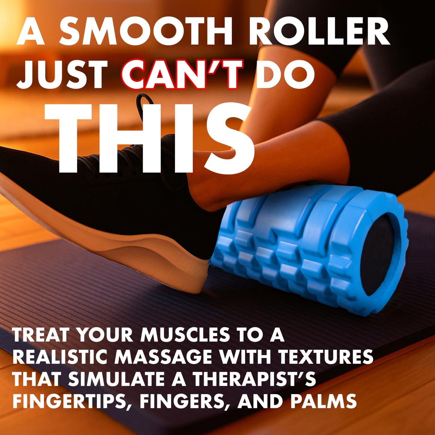 321 STRONG Foam Roller - Medium Density Deep Tissue Massager for Muscle Massage and Myofascial Trigger Point Release, with 4K eBook - My Store