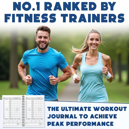 Workout Planner for Daily Fitness Tracking & Goals Setting - A5 Size, 6” x 8”, Charcoal Gray - Men & Women Personal Home & Gym Training Diary - Log Book Journal - by Workout Log Gym - My Store