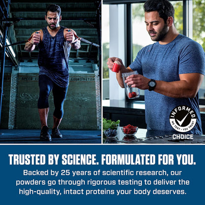 Dymatize Elite 100% Whey Protein Powder, Cookies & Cream, 25g of Protein, 5.5g BCAAs, Less Than 140 Cal., Gluten Free, 3g Carb, 2g Sugar, 3g Fat (25 Servings)