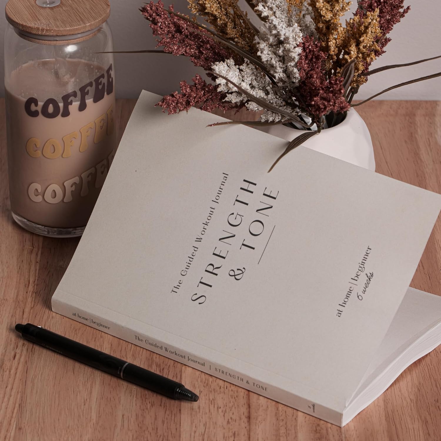 The Guided Workout Journal: Strength & Tone for Beginners: At Home Workout Program | 6 Weeks - My Store