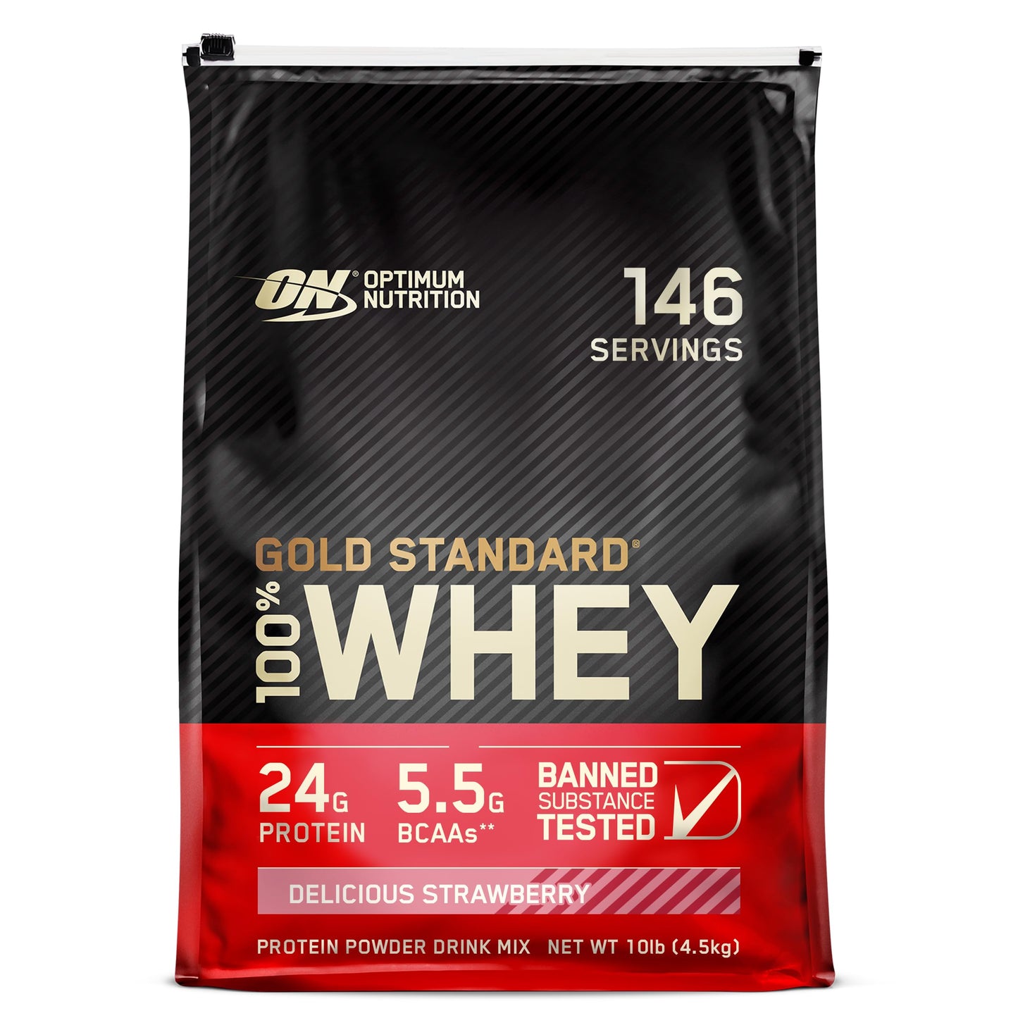 Optimum Nutrition Gold Standard 100% Whey Protein Powder, Double Rich Chocolate, 5 Pound (Packaging May Vary) - My Store