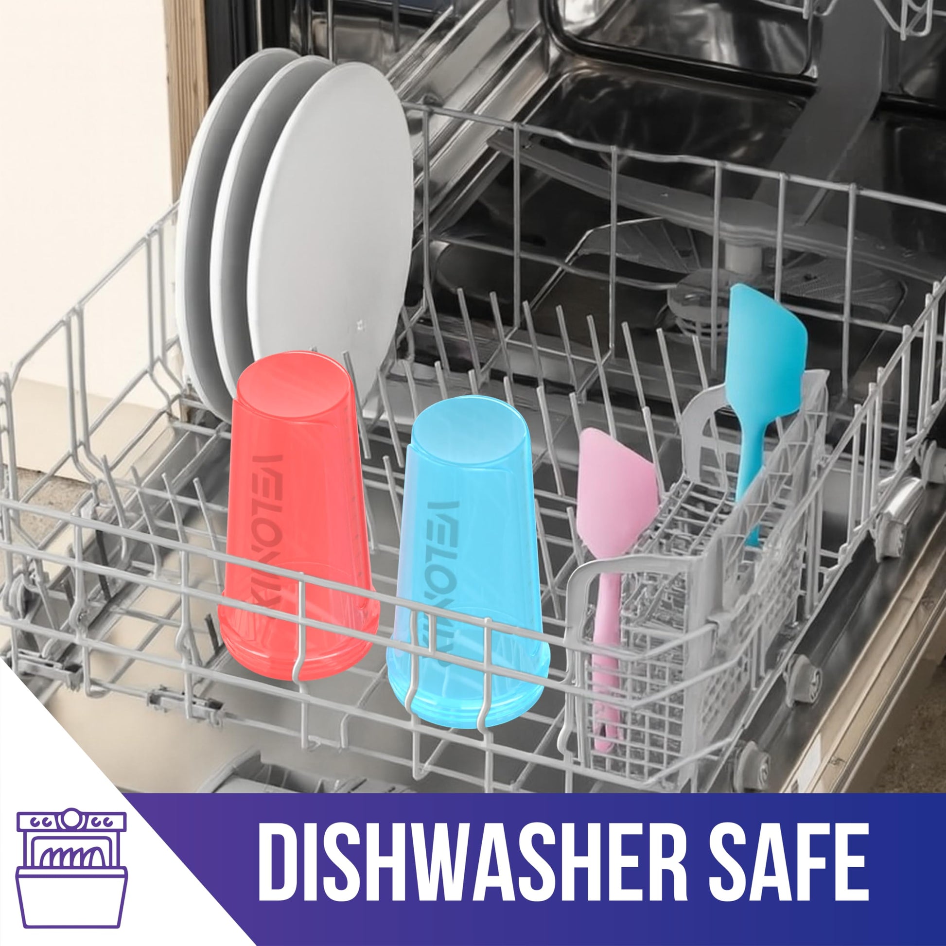 VELOMIX - 2 Pack- 28 oz Protein Shaker Bottles for Protein Mixes - 2x Wire Whisk | Leak Proof Shaker Cups for Protein Shakes | Protein Shaker Bottle Pack (Black/Transparent) - My Store